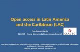 Open access in Latin America and the Caribbean (LAC)