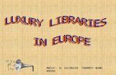 LUXURY LIBRARIES IN EUROPE