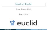 Spark at Euclid