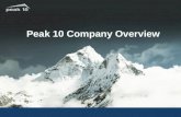Peak 10 Overview