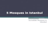 5 Mosques in Istanbul