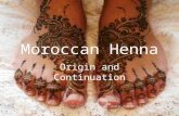 History of Moroccan Henna
