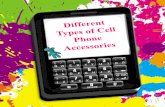 Different Types of Cell Phone Accessories