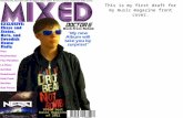 Mixed magazine front cover