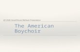 American boychoir presentation ppt
