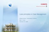 Lean Principles In Case Management