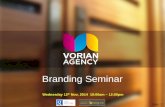 Vorian Agency Branding Seminar