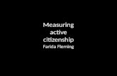 Noor Farida Fleming Measuring Active Citizenship