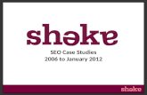 Case studies presentation January 2012