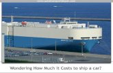 ATD - How Much Will it Cost Me to Ship My Car?