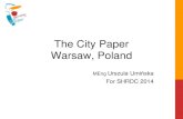 [e-Government Program City Paper : Warsaw, Poland]