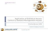 SPC (Statistical Process Control) concepts in forecasting