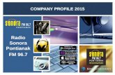 Company profile  Radio Sonora Pontianak 2015