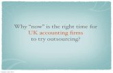 Why now is the right time to outsource for UK accounting firms