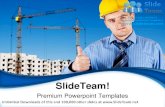 Engineer construction power point templates themes and backgrounds graphic designs