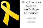 Best Practices for Responding to a Campus Suicide