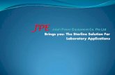 The starline solution for laboratory applications, brought to you by jpe