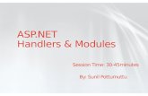 Asp.NET Handlers and Modules