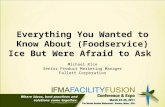 Ifma Facility Fusion 2011   Everything You Wanted To Know About Foodservice Ice Final