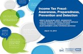Income Tax Fraud: Awareness, Preparedness, Prevention and Detection