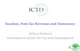Taxation, non tax revenue and democracy
