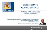 Economic Gardening - City of Riverside