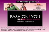 Indian touch on FashionandYou.com