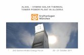 Hybrid Solar Thermal Power Plant in Algeria