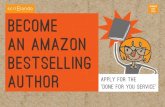 Scribando Amazon Bestseller Job