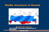 Media structure in Russia