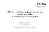 Fred Bar ACHs the trusted partner for an evolving market
