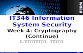 Information system security wk4-cryptography-2