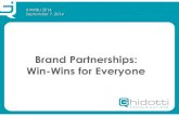 Brand Partnerships: Win Wins for Everyone