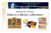 What is a Library Collection?