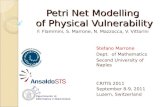 Petri Net Modelling of Physical Vulnerability