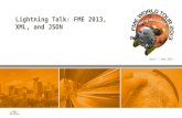 FME Lightning Talk: FME 2013, XML and JSON