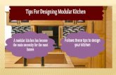 Have a look to our tips for designing modular kitchens