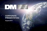 Dm corporate presentation