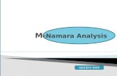 Mc namara analysis