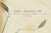 Idea journal 02