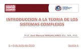 Ingenieria Sostenible PUCP - Introduccion a los Sistemas Complejos (I)