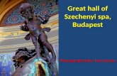 The Great Hall of Szechenyi spa, Budapest