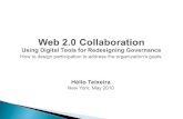 Web Collaboration - Using Digital Tools for Redesigning Governance.