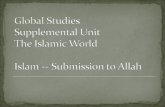 Supplemental Unit    Islamic World