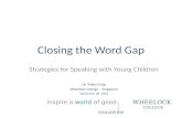 ECDA 2014: Closing the Word Gap