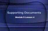 Supporting documents