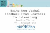 Bring Non-Verbal Feedback From Learners to E-Learning