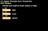 4.1 apply triangle sum properties