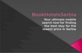 Book Hotels Serbia