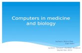 Computers in medicine and biology